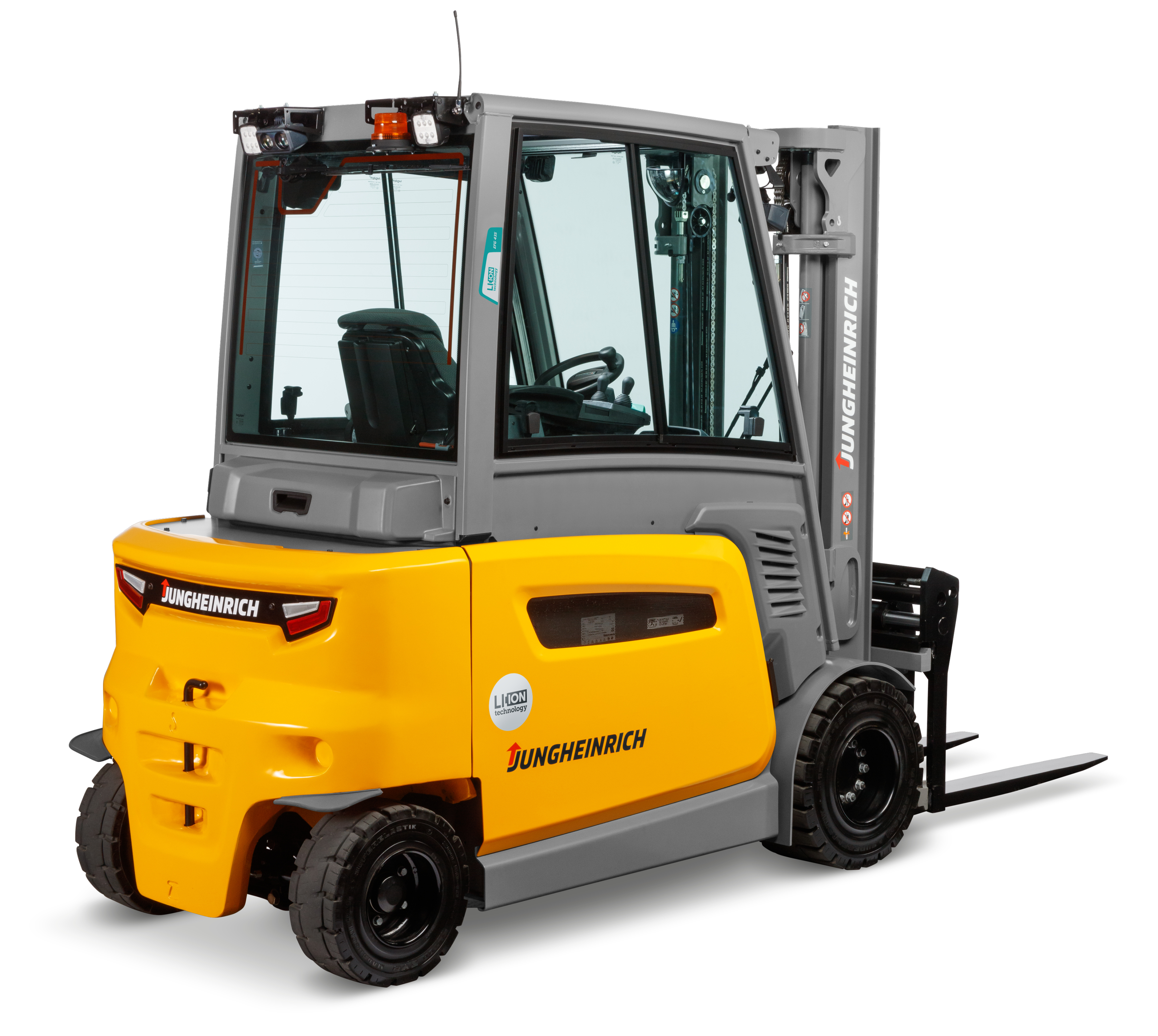 Electric Four Wheel Counterbalance Forklift Truck